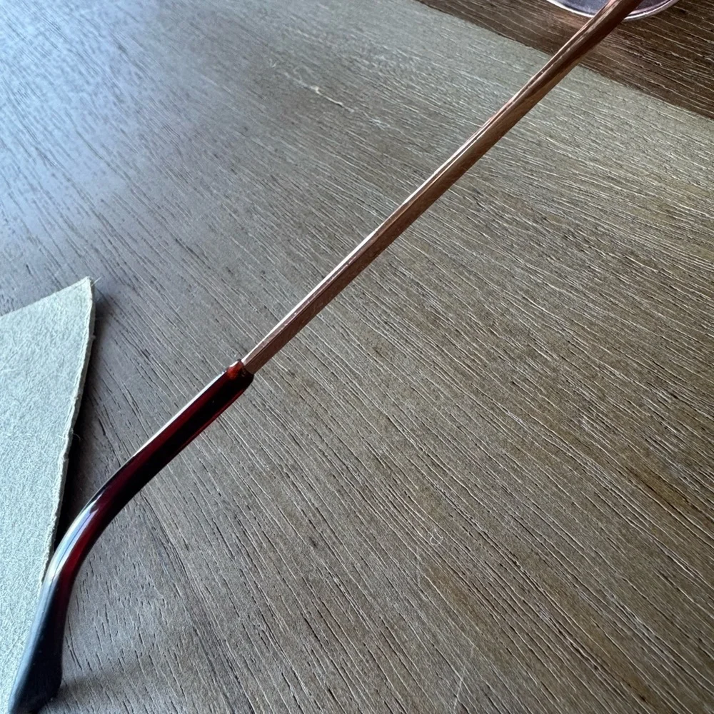 Rose Gold Round Glasses